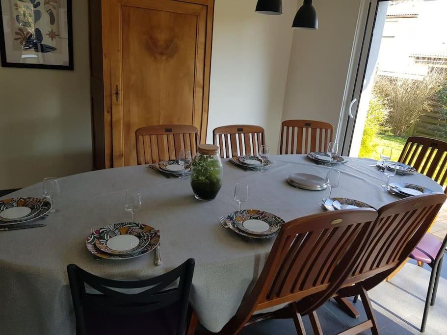 9 Pers 160 M² +Jardin- 10Mn Nantes -30Mn Mer Бугене Экстерьер фото